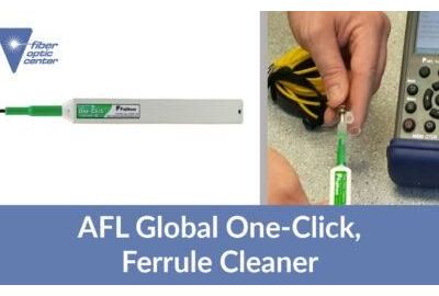 Video: AFL One-Click Ferrule Cleaner for SC, ST or FC Connectors
