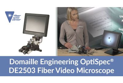 Vidéo : Microscope à fibre optique Domaille OptiSpec DE2503