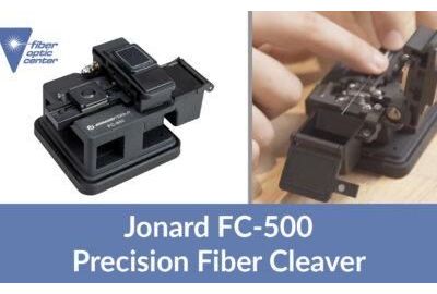Video: Jonard Tools FC-500 Precision Fiber Cleaver