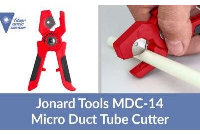Video: Jonard Tools MDC-14 Micro Duct Tube Cutter