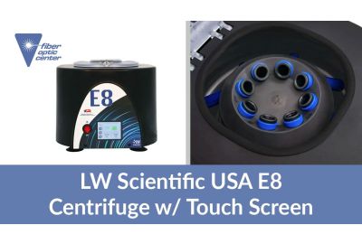 Vídeo: Centrífuga LW Scientific USA E8 con pantalla táctil