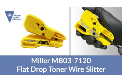 Video: Miller MB03-7120 Flat Drop Toner Wire Slitter