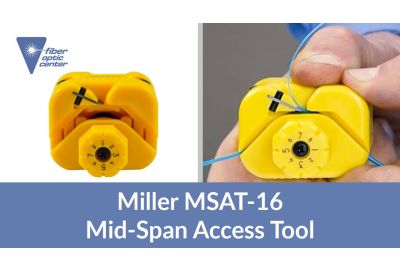 Video: Miller MSAT-16 Fiber Optic Mid Span Access Tool