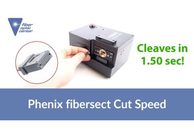 Vidéo : Vitesse de coupe des couperets de connecteur Phenix Fibersect