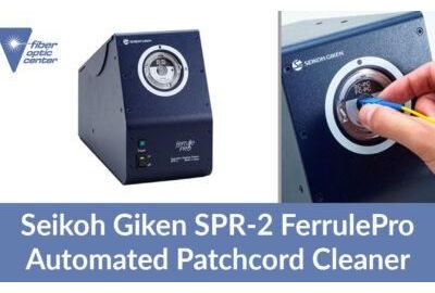 Video: Seikoh Giken SPR-2 FerrulePro Automated Patchcord Cleaner