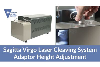 Vidéo : Sagitta Virgo Laser Cleaver System - Réglage de la hauteur de l'adaptateur
