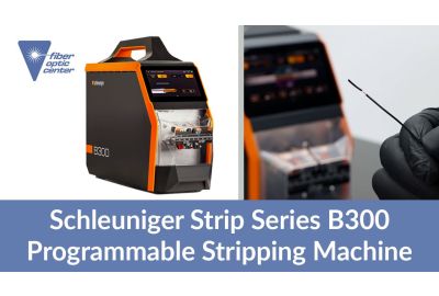 Video: B300 Programmable Fiber Optic Stripping Machine