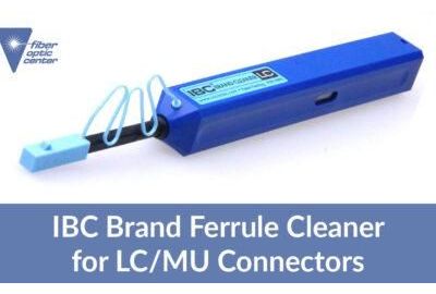 Vidéo : Nettoyeur de virole de marque USConec IBC 9393 pour connecteurs LC/MU