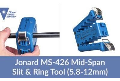 Video: Jonard Tools MS-426 Mid-Span Slit & Ring Tool (5.8-12mm)