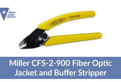 Vidéo : Dénudeur de gaine et de tampon à fibre optique Miller CFS-2-900