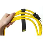Rip-Tie Hook-and-Loop Cable Tie,6 in,Black,PK10 H-06-010-BK, 1 - QFC