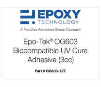 Epo-Tek® OG603 Adhesivo de curado UV biocompatible (3cc)