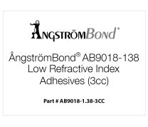AngstromBond AB9018-138 Adhésifs à faible indice de réfraction (3CC)