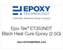Epo-Tek® ET353NDT Epoxi negro de curado por calor (2.5G)