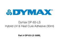 Dymax OP-83-LS Adhésif hybride UV et thermodurcissable (30 ml)