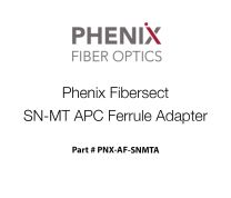 Phenix Fibersect SN-MT-APC Ferrulenadapter
