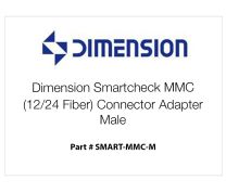 Dimension Smartcheck MMC (12/24 Glasfaser) Steckeradapter – Stecker