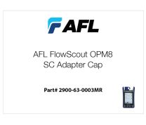 AFL FlowScout OPM8 SC Adapter Cap