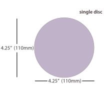 ÅngströmLap® Sequoia Diamond Lapping Film Disc - 110mm 1µm (micron)