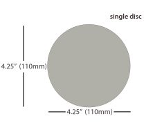 ÅngströmLap® Sequoia Diamond Lapping Film Disc - 110mm 0.5µm (micron)