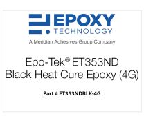 Epo-Tek® ET353ND Epoxy thermodurcissable noir (4G)