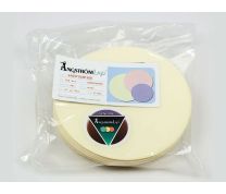 ÅngströmLap® Aluminum Oxide Lapping Film Disc - 5 inch 0.5µm (micron), PSA