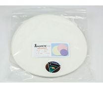 ÅngströmLap® Aluminiumoxid-Läppfilmscheibe – 8 Zoll, 0.5 µm (Mikron), Loch