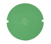Domaille 8 Inch 80 durometer locking rubber pad - Green