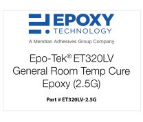 Epo-Tek® ET320LV Allgemeines, bei Raumtemperatur aushärtendes Epoxidharz (2.5 g)