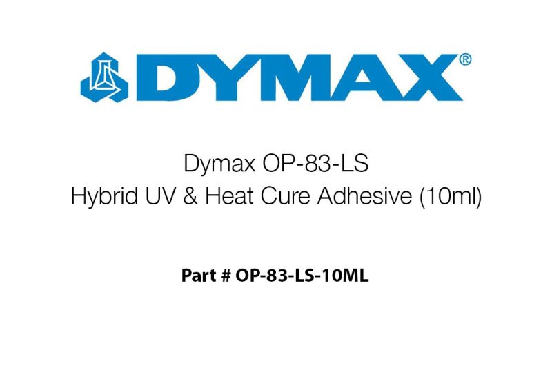 Dymax OP83LS Hybrid UV & Heat Cure Adhesive (10ml) Fiber Optic Center